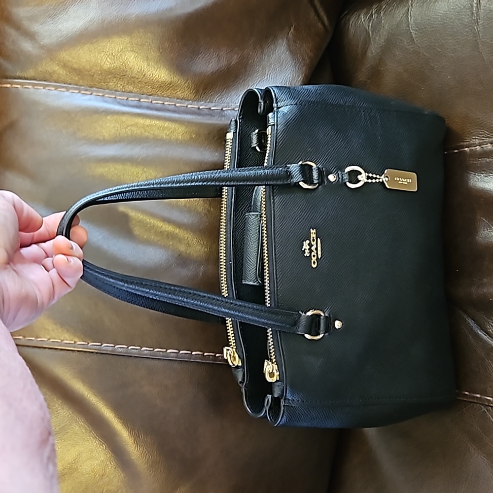 COPY - Coach Stanton, black with gold hardware